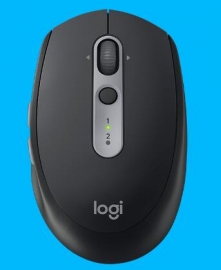 Logitech Mouse: M590 Multi-device Silent Bluetooth Smart & 2.4ghz Wireless Connection Quiet Clicking