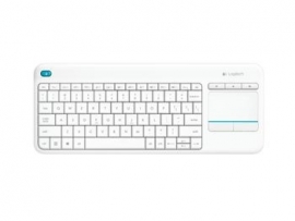 Logitech Wireless Touch Keyboard K400 Plus - White 920-007166
