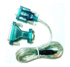 Generic Usb To Serial Port And Parallel Cable Adapter (9 Pin & 25 Pin) Usb Serial 9+25