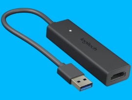 Logitech Screen Share Conference Room Hdmi Adapter For Laptops, Pc And Tablets 939-001553