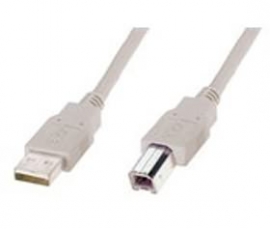 Datalogic Cab-381 Usb Type A-b Straight Cable For Cradle-pc (usb) Commun In 94a051017