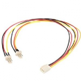 Startech 12in / 91cm Tx3 Fan Power Splitter Cable - Tx3 Splitter Cable Tx3split12