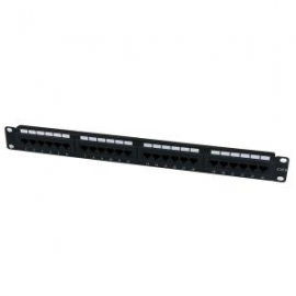 Startech 24 Port 1u Rackmount Cat 6 110 Patch Panel - 24 Port Network Patch Panel - Rj45 Ethernet