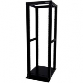 Startech 36u Adjustable 4 Post Server Equipment Open Frame Rack Cabinet 4postrack36
