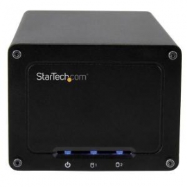 Startech Usb 3.1 (10gbps) External Enclosure For Dual 2.5in Sata Drives - With Raid And Uasp - 2-drive