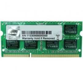 G.Skill 4gb Pc3-10666/ Ddr3 1333mhz 1.50v So-dimm F3-10666cl9s-4gbsq