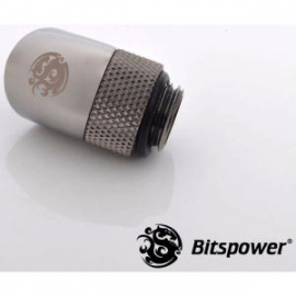 Bitspower G1/4 Rotary Ig1/4 Extender 45-degree Type With 360-degree Rotation. True Hi-flow Design With Hi-quality Brass Material. High Durabi Bp-bs45r