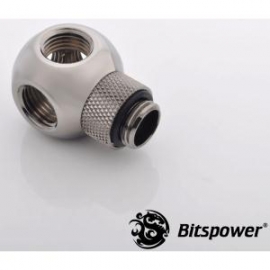 Bitspower G1/4 Q Plus-rotary Extender True Hi-flow Design With Hi-quality Brass Material. With 360-degree Rotation. Nickel Finished In Black Sparkle Color. Universal Ig1/4 X4 In Q Plus-rotary Application. Bp-bsfr-c
