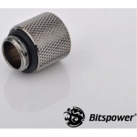 Bitspower Ig1/4 Extender 15mm Black True Hi-flow Design With Hi-quality Brass Material. High Durability Nickel Finished In Black Sparkle Bp-bswp-c60