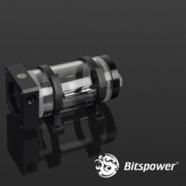 Bitspower Designed For Ddc Pump With Reservoir (100mm) Application. Black Top + Clear Reservoir. Ddc Black Top Water Tank Integrated Kit 100 Bp-ddctopwtik100pc3-bkcl