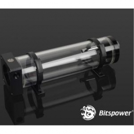 Bitspower Designed For Ddc Pump With Reservoir (200mm) Application. Black Top + Clear Reservoir. Ddc Black Top Water Tank Integrated Kit 200 Bp-ddctopwtik200pc3-bkcl