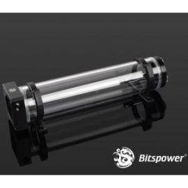 Bitspower Designed For Ddc Pump With Reservoir (250mm) Application. Black Top + Clear Reservoir. Ddc Black Top Water Tank Integrated Kit 250 Bp-ddctopwtik250pc3-bkcl