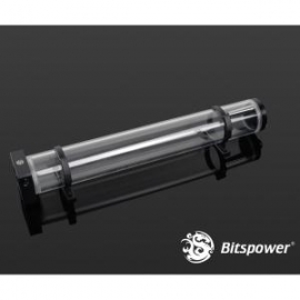 Bitspower Designed For Ddc Pump With Reservoir (400mm) Application. Black Top + Clear Reservoir. Ddc Black Top Water Tank Integrated Kit 400 Bp-ddctopwtik400pc3-bkcl