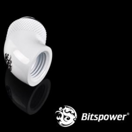 Bitspower G1/4 Rotary Ig1/4 Extender 60-degree Type With 360-degree Rotation. True Hi-flow Design With Hi-quality Brass Material.  Bp-dw60r