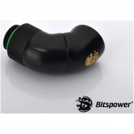Bitspower G1/4 Dualrotary 90d Ig1/4 Extender 90-degree Type With Dual 360-degree Rotation. True Hi-flow Design With Hi-quality Brass Material.... Bp-mb90r2