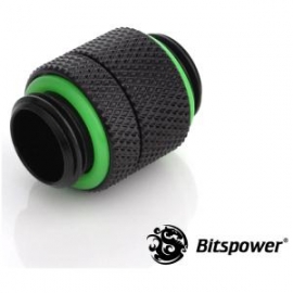 Bitspower G1/4 Rotary G1/4 Extender Black True Hi-flow Design With Hi-quality Brass Material. Full 360-degree Rotation. High Durability Nickel… Bp-mbrg