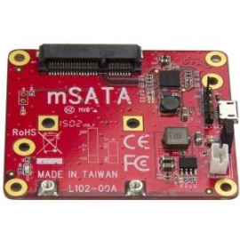 Startech Usb To Msata Converter For Raspberry Pi And Development Boards - Usb To Mini Sata Adapter