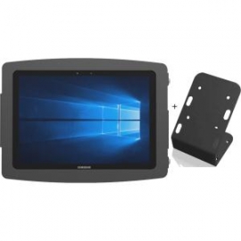 Compulocks Secure Space Enclosure With 45 Degree Wall/counter Stand For Galaxy Tab Pro S/surface