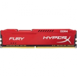 Kingston 16gb 2400mhz Ddr4 Cl15 Dimm Hyperx Fury Red Hx424c15fr/16