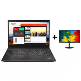 Lenovo ThinkPad T580 I5-8250U 8G 256G W10P + T24M Monitor 20L9000Uau-T24M Monitor