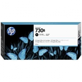 HP 730B 300-ml Photo Black DesignJet Ink Cartridge 3ED49A