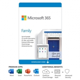 MICROSOFT 365 FAMILY MAC/WIN (6Gq-01143)