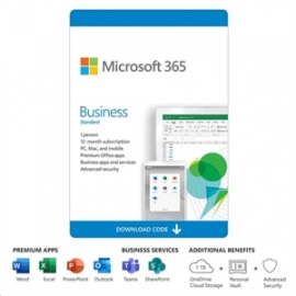 MICROSOFT 365 BUS STANDARD RETAIL MAC/WIN (KLQ-00453)