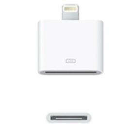 Amaze Apple 8 Pin Lightning To 30 Pin Adaptor (iphone 5/ Itouch 5/ Ipod Nano 7/ Ipad Mini/ Ipad), White Colour