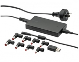 Targus Compact Laptop Charger + With Usb Fast C Apa042au 