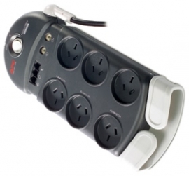 Apc Home/ Office Surgearrest 6 Outlets With Phone & Coax Protection 230v Ph6vt3-az