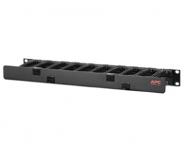 Apc Horizontal Cable Manager 1u X 4in Deep Single-sided With Cover Ar8602a