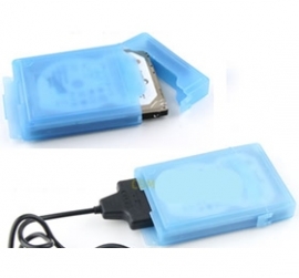 Astone Cas-110 2.5" Hdd Protection Case For 1x 2.5" Hdd With Easy Port White