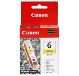 Canon Bci6y Yllw Ink Tank Bci6y