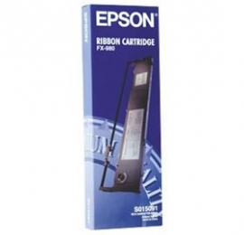 Epson S015091 Black Fabric Ribbon Fx980 C13s015091