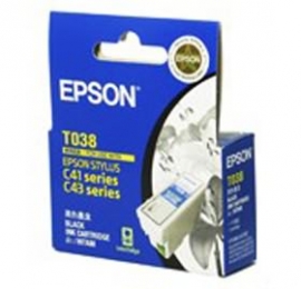 Epson T038 Ink Cartridge Black 330 Pages C13t038190