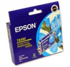 Epson T0492 Ink Cartridge Cyan 430 Pages C13t049290