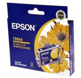 EPSON T0564 Ink Cartridge Yellow 290 Pages C13T056490