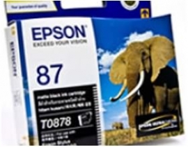 Epson T0878 Matte Black Ink Cartridge R1900 C13t087890