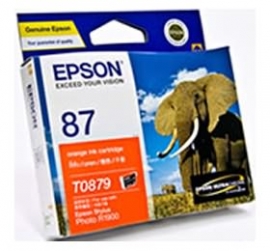 Epson T087990 Epson Ultrachrome Hi-gloss2 Orange Ink Cartridge R1900