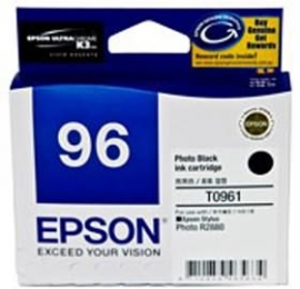 Epson T0961 Photo Black Ink Cartridge For Stylus Photo R2880 C13t096190