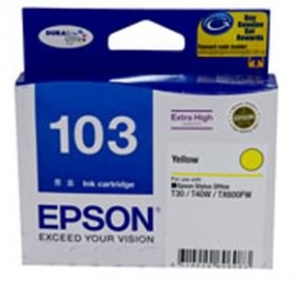 Epson T103492 Extra High Capacity Yellow Ink For T40w, Tx600fw, T30
