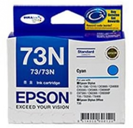 Epson 73n Std Cap Durabrite Ink Cartridge Cyan C13t105292