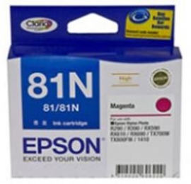 Epson 81n High Capacity Claria Ink Cart Mgnta C13t111392