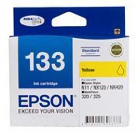 Epson 133 Standard Yellow Ink Cartridge Workforce 325 320 Nx420 Nx125 N11 C13t133492