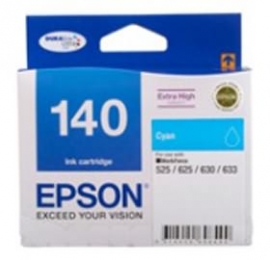 Epson 140 Extra High Capacity Cyan Ink Cartridge Workforce 840 633 630 625 525 60 C13t140292