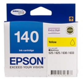 Epson 140 Extra High Capacity Yellow Ink Cartridge Workforce 840 633 630 625 525 60 C13t140492