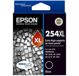 Epson 254xl Extra High Capacity Durabrite Ultra Black Ink C13t254192