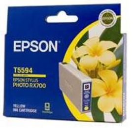 Epson T5594 Yellow Ink Cartridge - Stylus Photo Rx700 C13t559490