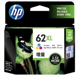 Hp 62xl Tri-color Ink Cartridge C2p07aa