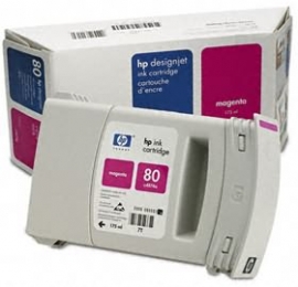 Hp No 80 Ink Cartridge 175ml Magenta C4874a